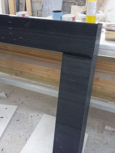 Palaio Faliro fireplace construction